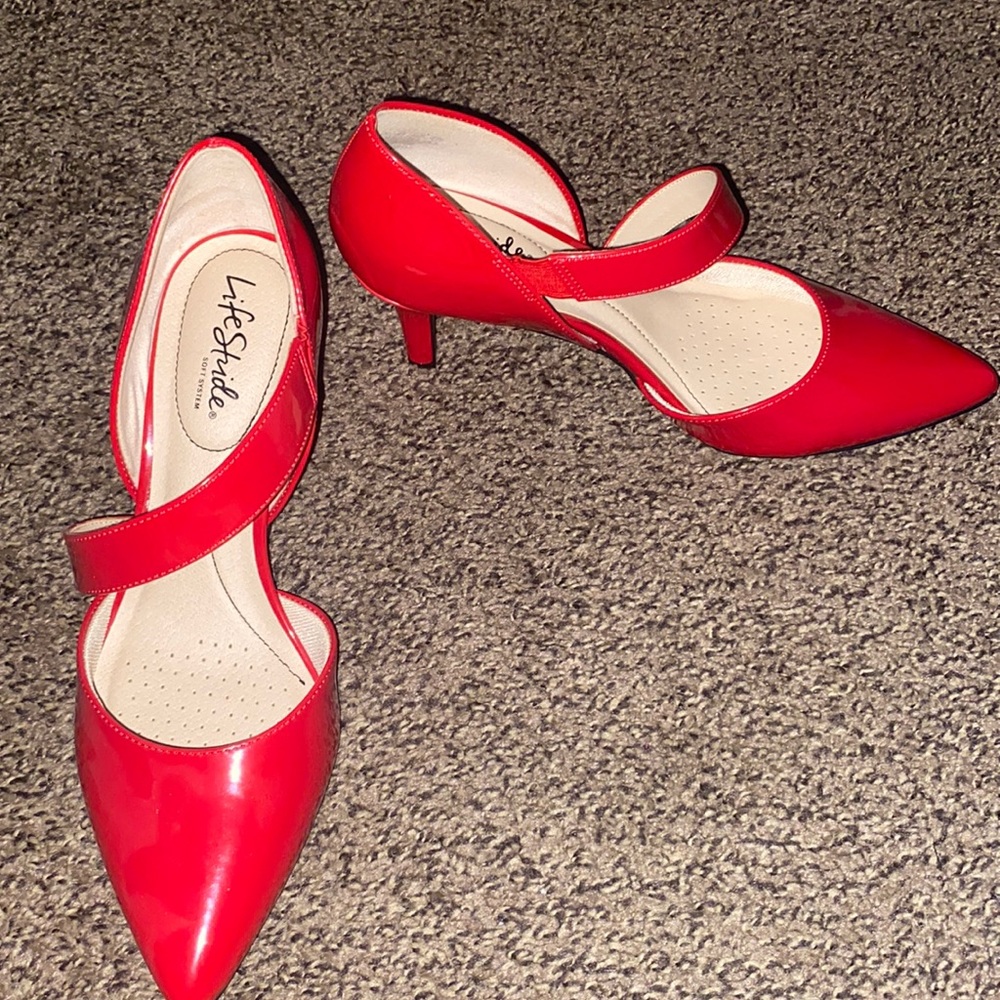 COPY - Lifestride Soft system RED HEELS